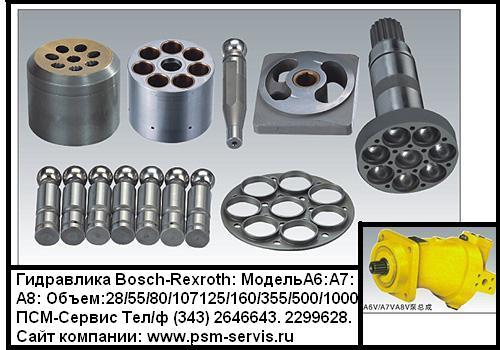 Ремонт гидромотора A6VM107.