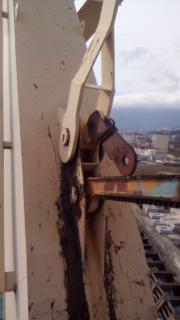 Портальный кран. - Обследование металлоконструкций и механизмов портального крана.