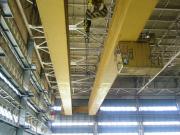 Мостовой кран. - Отремонтирован мостовой кран, грузоподъемность 125 тонн.